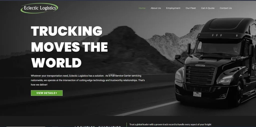 Eclectic Logistics - Powering Global Trucking Solutions