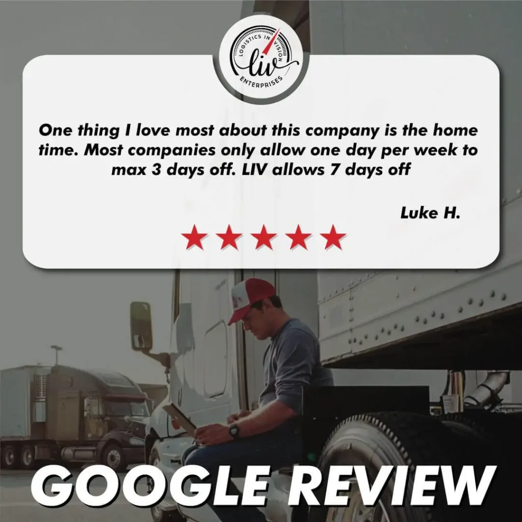 LIV Enterprises - Driver Testimonials