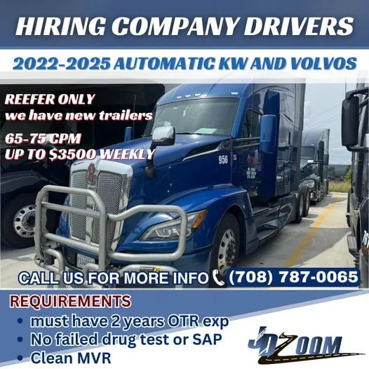 Hiring Company Drivers