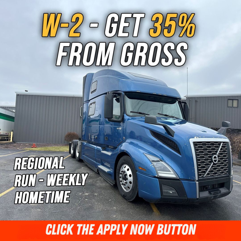 Hiring Company Dry Van Drivers - W2