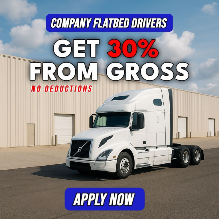 Hiring Company Flatbed Drivers (2)